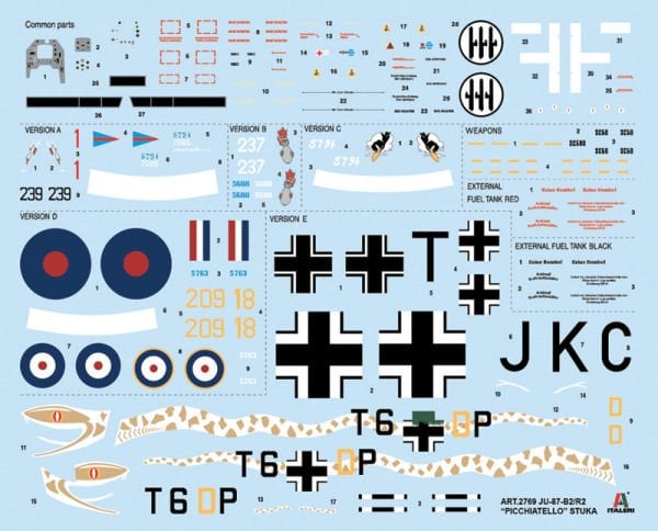 1/48  JU 87 B-2/R-2 ''PICCHIATELLO''