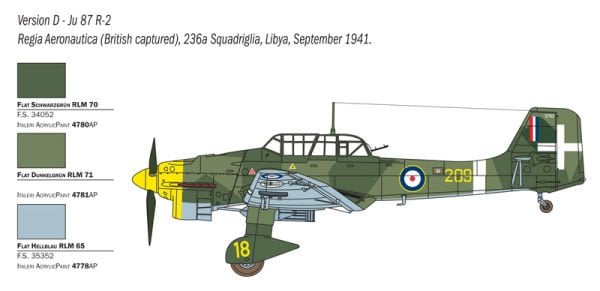 1/48  JU 87 B-2/R-2 ''PICCHIATELLO''