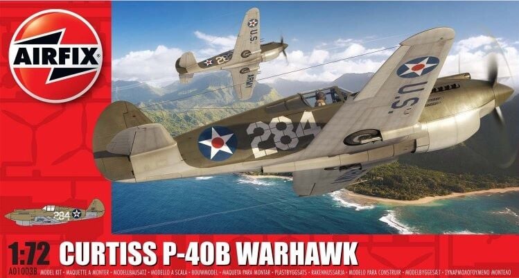 1/72  Curtiss P-40B Warhawk