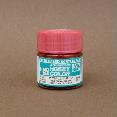 H87 METALLIC RED