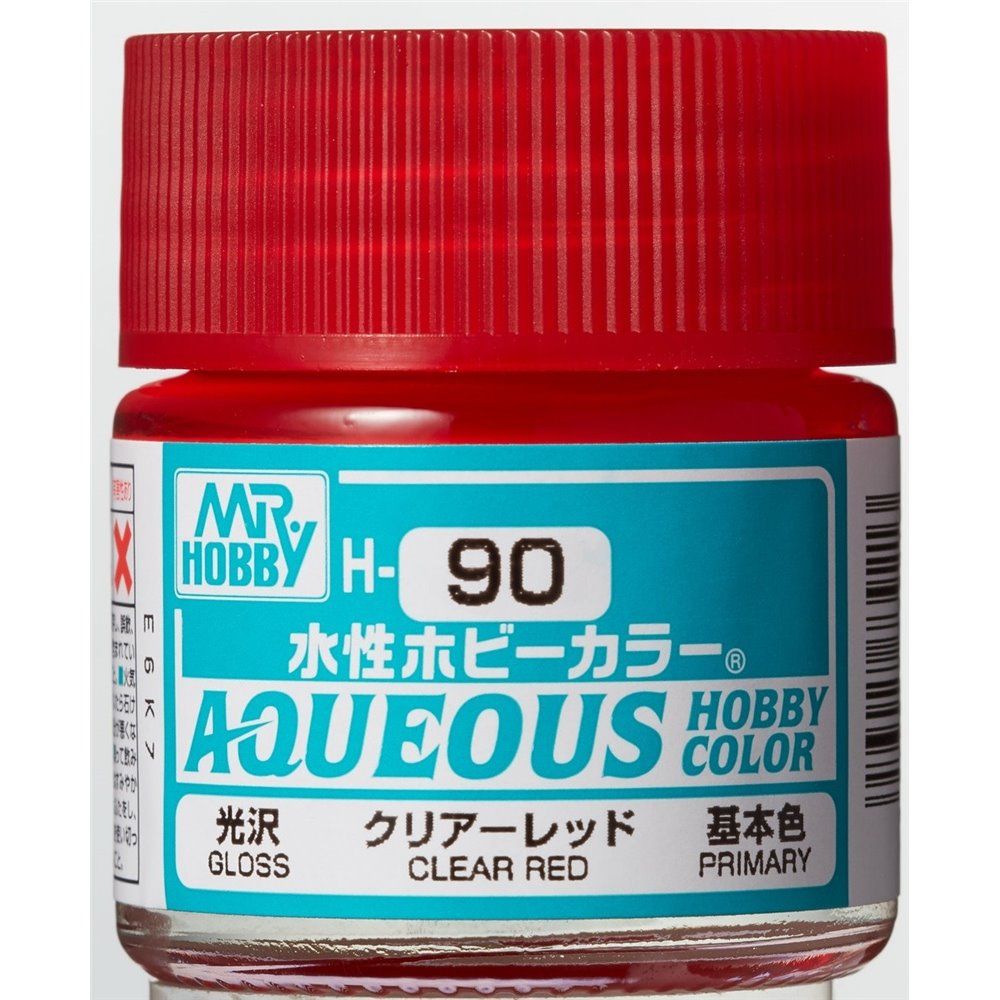 H 90 CLEAR RED