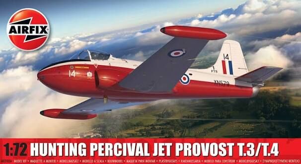 1/72 Hunting Percival Jet Provost T.3
