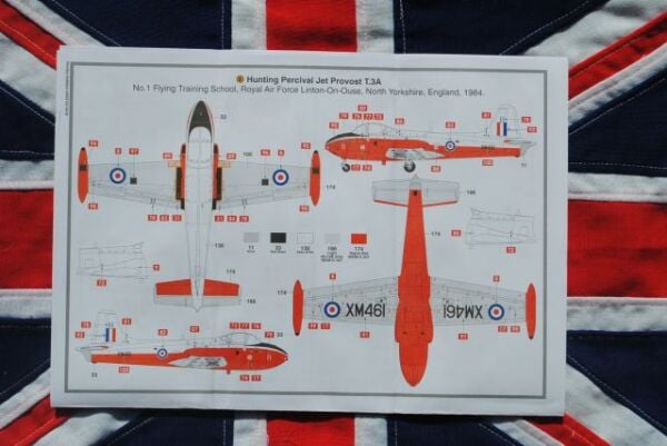 1/72 Hunting Percival Jet Provost T.3