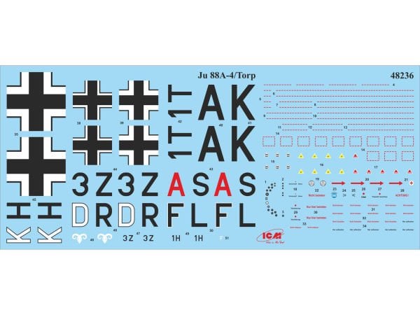 1/48 Ju 88A-4 Torp WWII German Torpedo Plane
