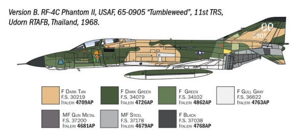 1/72 RF-4 C/E Phantom II