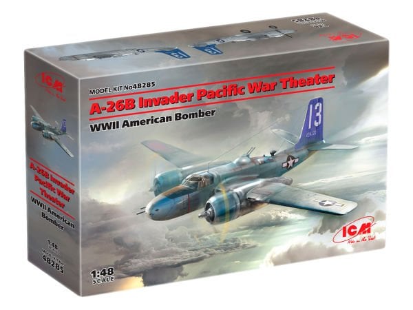 1/48 A-26В Invader Pacific War Theater WWII American Bomber