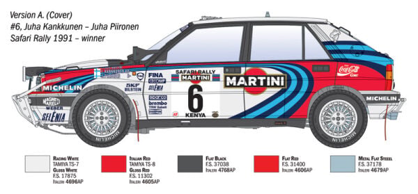 1/12   Lancia Delta HF Safari