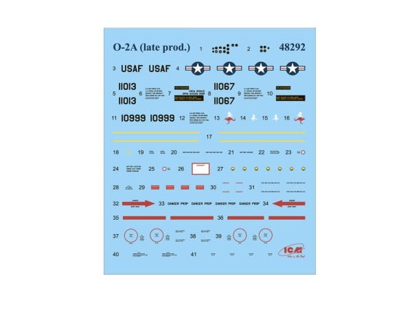 1/48 O-2A (late production) USAF Observation Aircraft