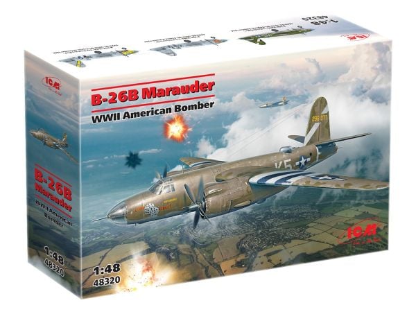 1/48 B-26B Marauder WWII American Bomber