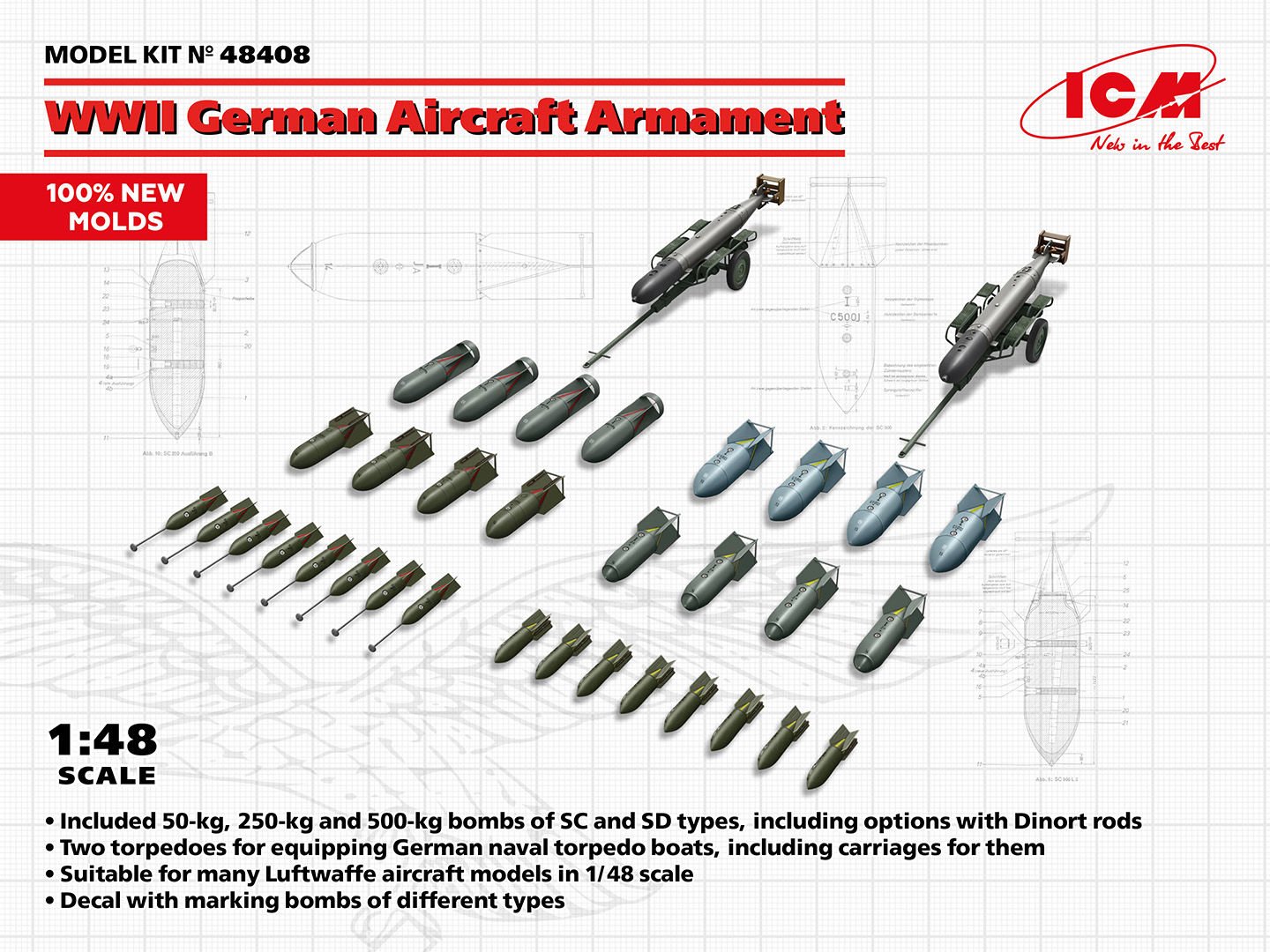 1/48  WWII German Aircraft Armament