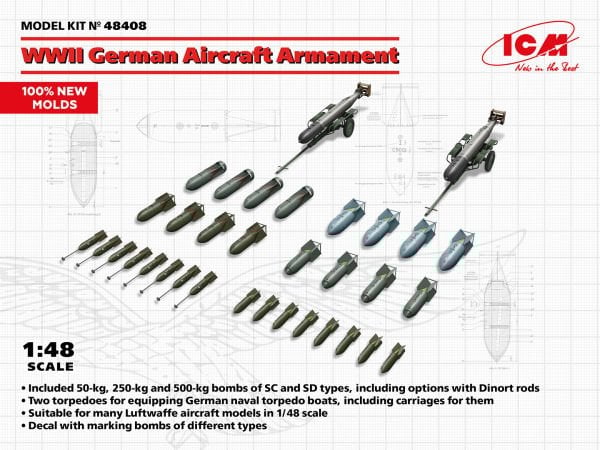 1/48  WWII German Aircraft Armament