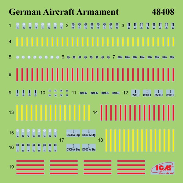 1/48  WWII German Aircraft Armament