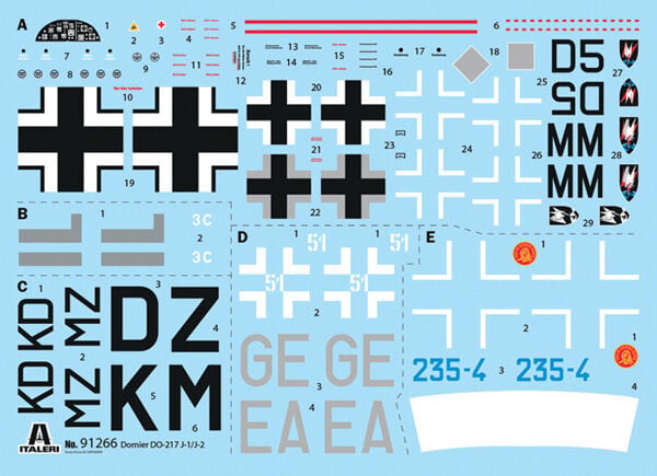 1/72 Dornier DO 217 J1/J2 Nachtjäger