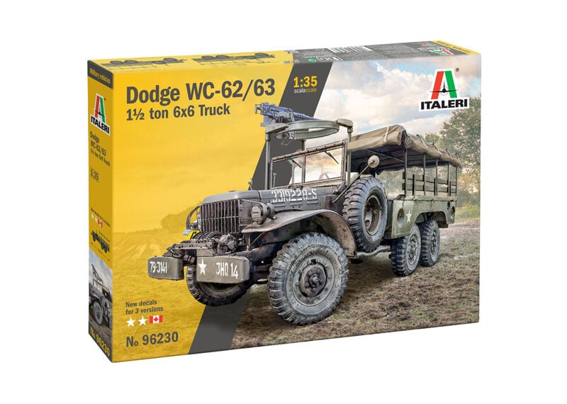 1/35 Dodge WC-62/63 1 1/2 ton 6x6 TRUCK
