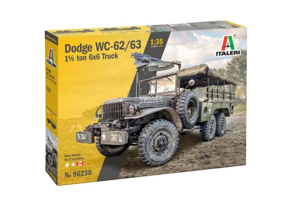 1/35 Dodge WC-62/63 1 1/2 ton 6x6 TRUCK