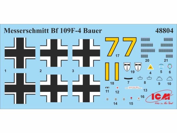 1/48 Bf 109F-4 with German Luftwaffe Personnel