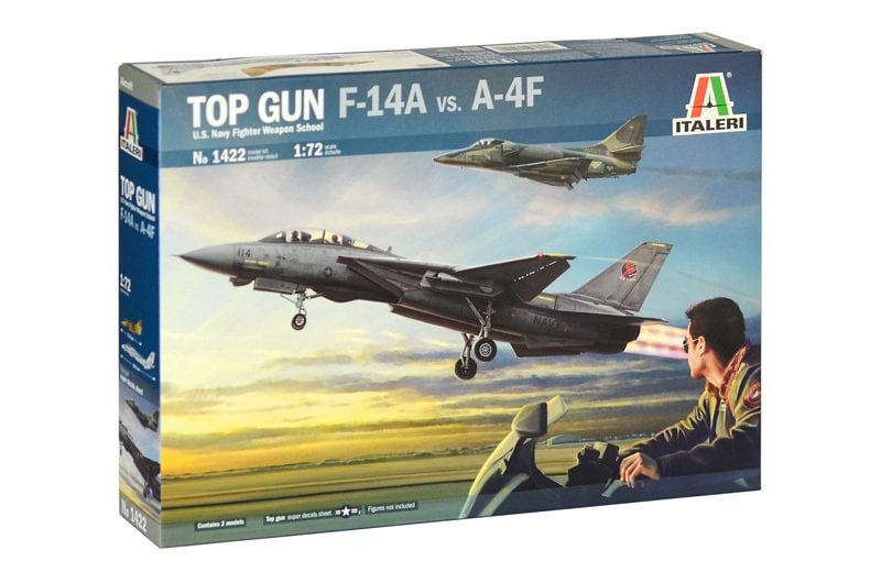 1/72    ''Top Gun'' F-14A vs A-4F