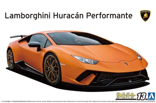 1/24 1/24 '17 Lamborghini Huracan performante