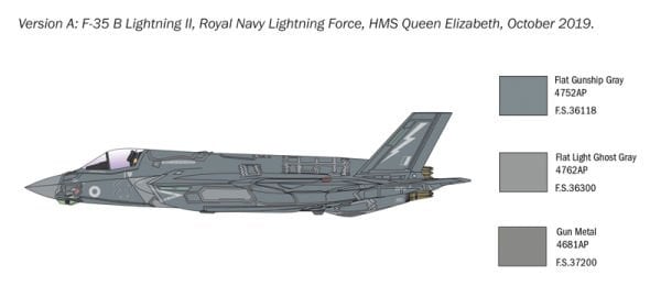 1/72   F-35 B Lightning II STOVL version
