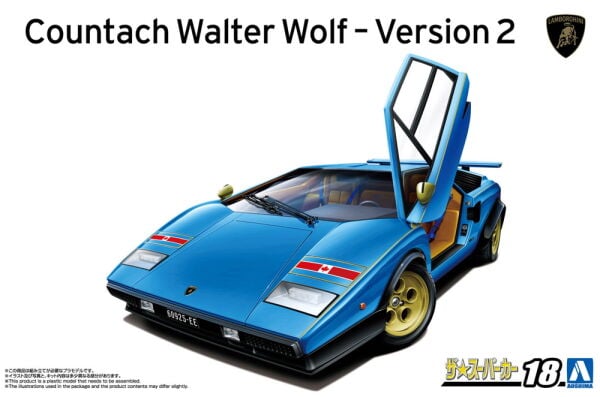 1/24 '76 WOLF Countach Version 2