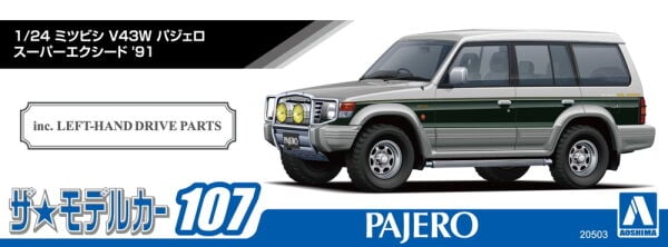 1/24 MITSUBISHI V43W PAJERO SUPER EXCEED '91