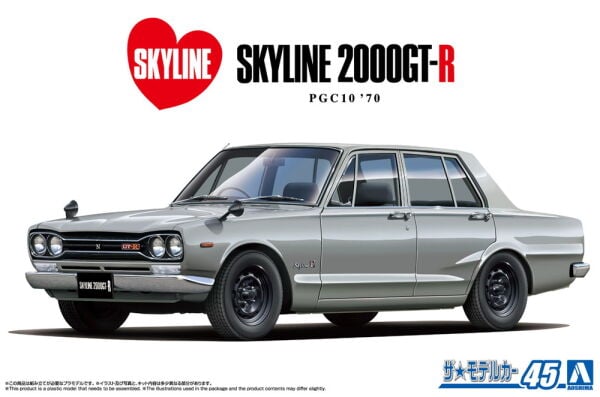 1/24 NISSAN PGC10 SKYLINE 2000GT-R '70