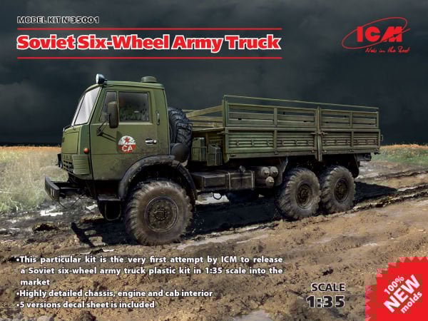 1/35 Soviet Six-Wheel Army Truck