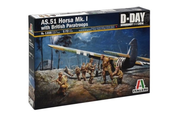 1/72   AS.51 HORSA Mk.I with BRITISH PARATROOPS