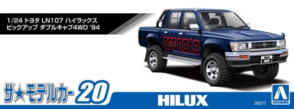 1/24 TOYOTA LN107 HILUX PICK UP DOUBLE CAB 4WD '94