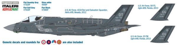 1/72   F - 35A Lightning ll