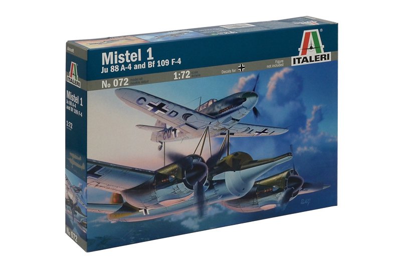 1/72    Mistel 1 Ju 88 A - 4 and Bf 109 F - 4