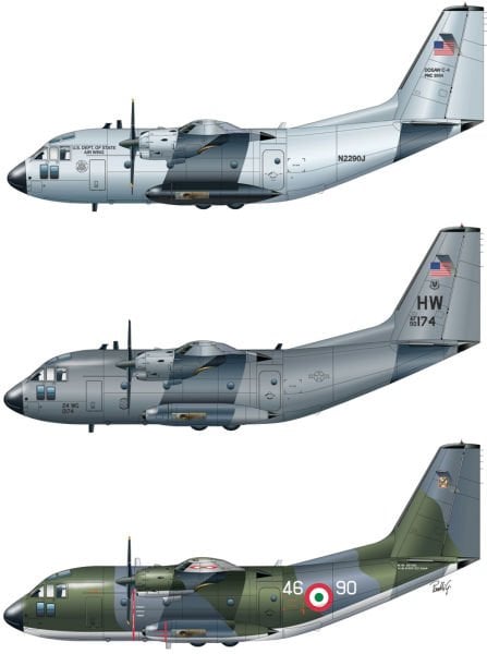 1/72     G.222 ''Panda'' / C - 27A ''Chuck''