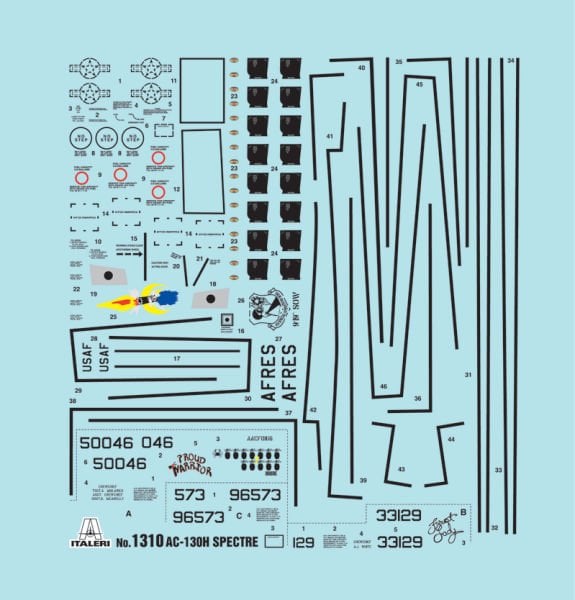 1/72 AC - 130H SPECTRE