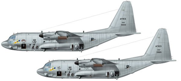 1/72 AC - 130H SPECTRE