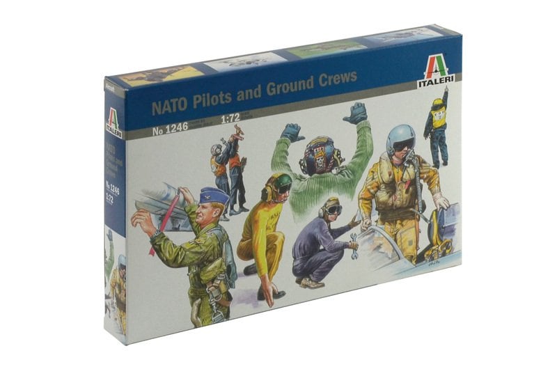 1/72   NATO PILOTS AND GROUND CREWS