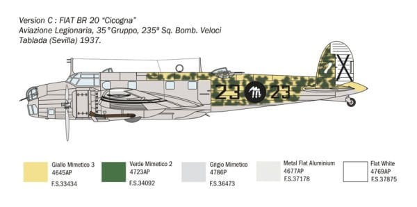 1/72 FIAT BR.20 Cicogna