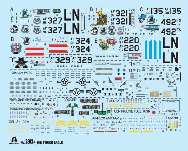 1/48  F-15E Strike Eagle