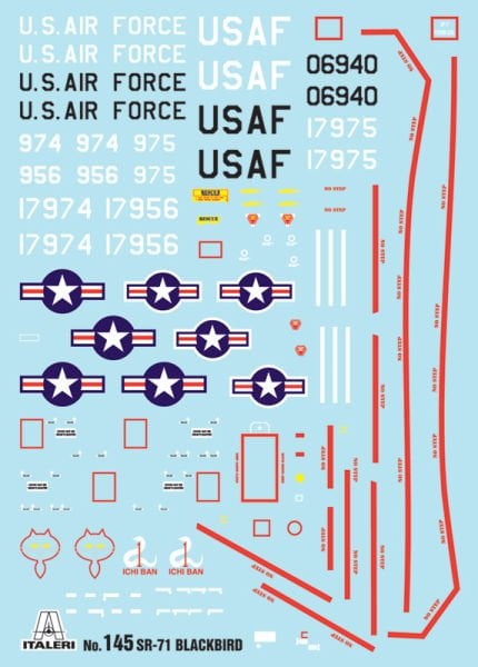 1/72   SR - 71 BLACK BIRD
