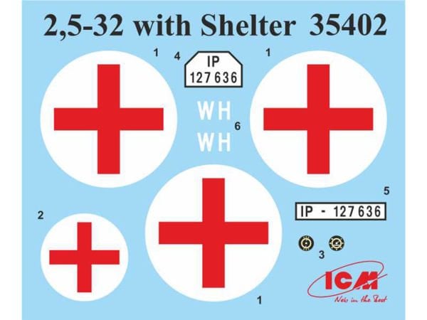 1/35 Typ 2,5-32 with Shelter WWII German Ambulance Truck