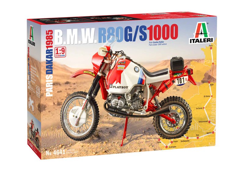 1/9   B.M.W. R80 G/S 1000 Paris Dakar 1985