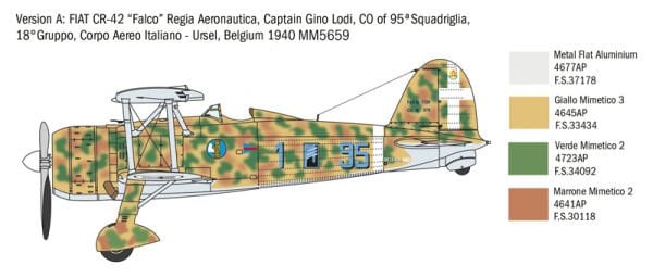 1/48 FIAT CR.42 Falco