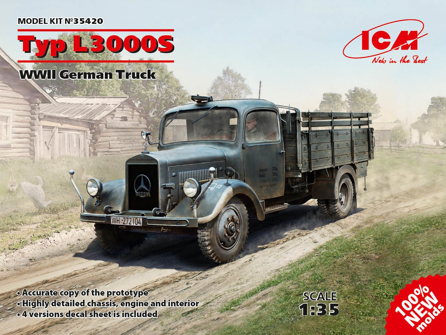 1/35 Typ L3000S WWII German Truck