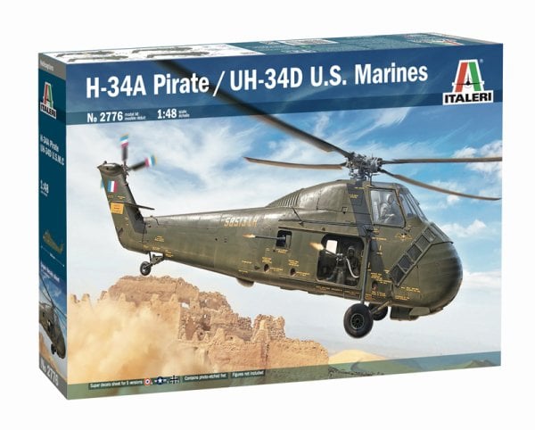 1/48  H-34A Pirate /UH-34D U.S. Marines