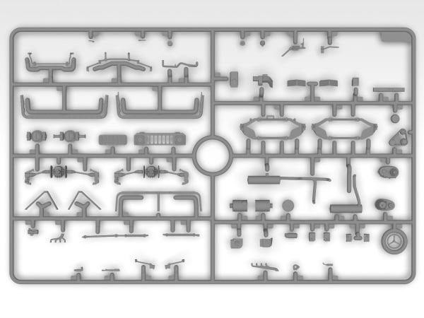 1/35   Cargo Carrier Humvee M1097A2