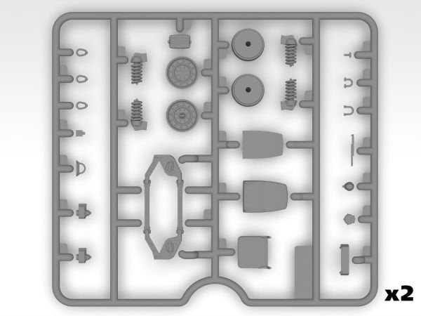 1/35   Cargo Carrier Humvee M1097A2