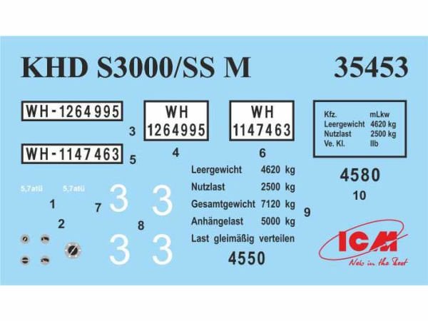 1/35 KHD S3000/SS M Maultier WWII German Semi-Tracked Truck