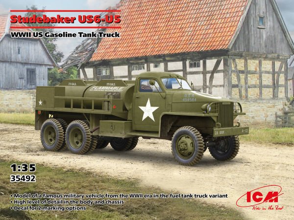 1/35    Studebaker US6-U5 WWII US Gasoline Tank Truсk