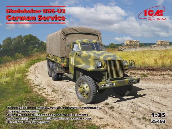 1/35  Studebaker US6-U3 in German Service