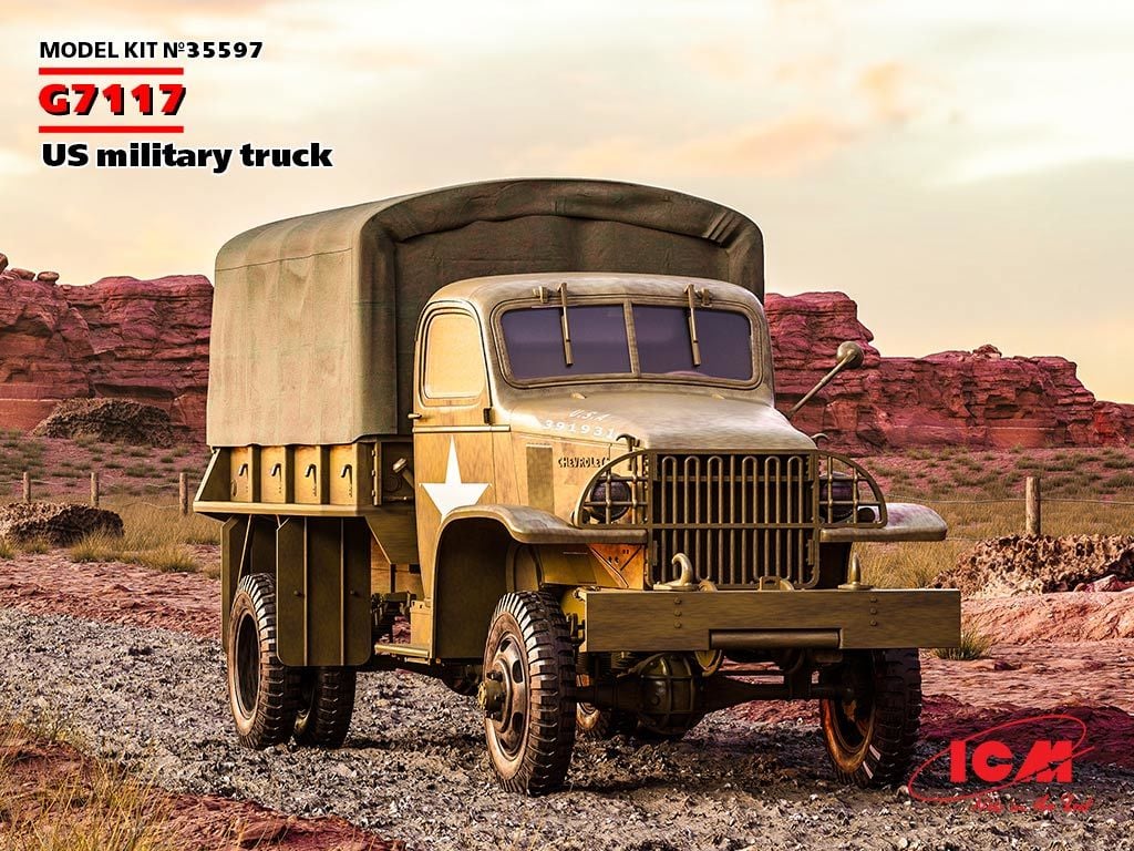 1/35 G7117 US military truck