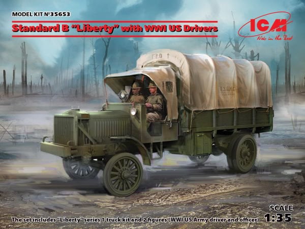 1/35 Standard B “Liberty” with WWI US Drivers
